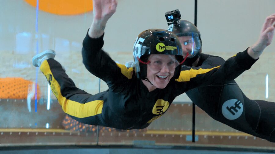 Prague: Hurricane Factory Indoor Skydiving Experience - Check-in, gear, and the first briefing