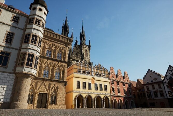 Prague Immersive Tour: Travel back in time with virtual reality - Guides Anna, Lara, Santi, and María