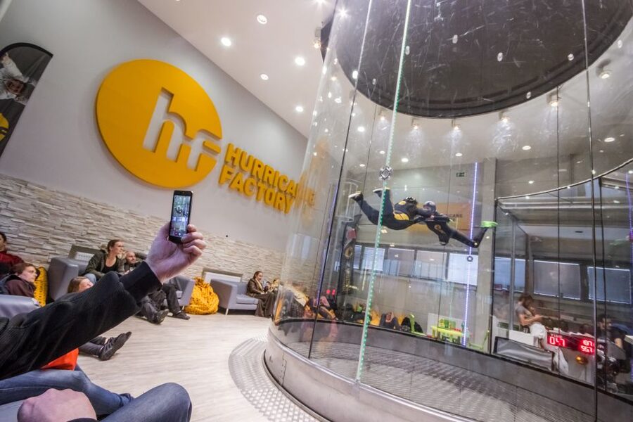 Prague: Indoor Skydiving Wind Tunnel Adventure - A souvenir DVD, but it costs extra