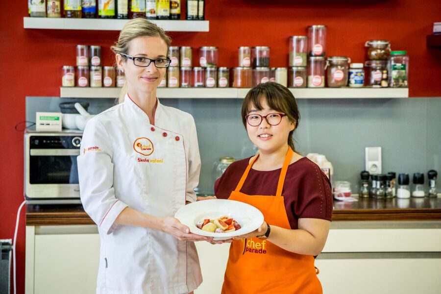 Prague: Market Tour and Traditional Czech Cooking Class - Cooking beside a Czech chef