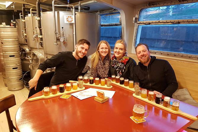 Prague Mini-Breweries Beer Tour with Czech Appetizers - Starting beneath the towers of Saint Ludmila