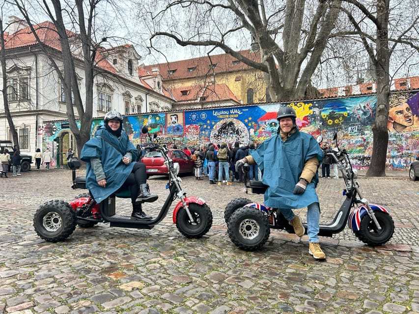 Prague Monastery & Panoramic Viewpoint Electric Trike Tour - Strahov Monastery, the tour’s best pause