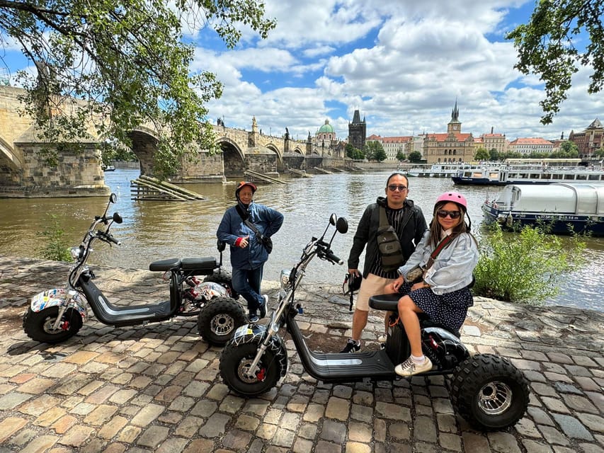 Prague Monastery & Panoramic Viewpoint Electric Trike Tour - Rudolfinum, Paris Street, and Old Town