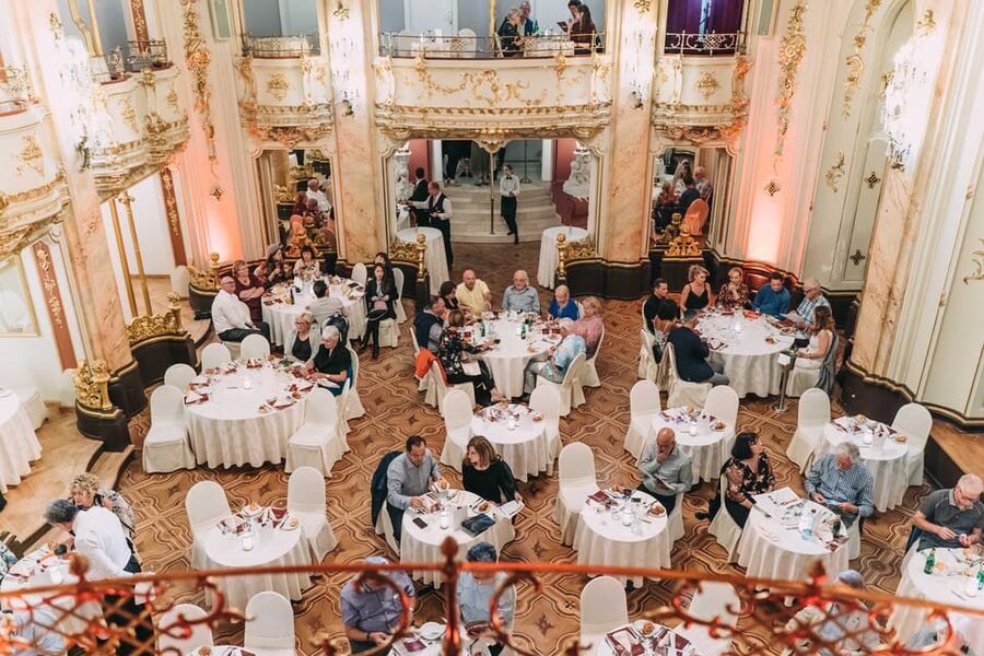 Prague: Mozart Ballroom Concert Ticket with 3-Course Dinner - First act: Don Giovanni and the opening course