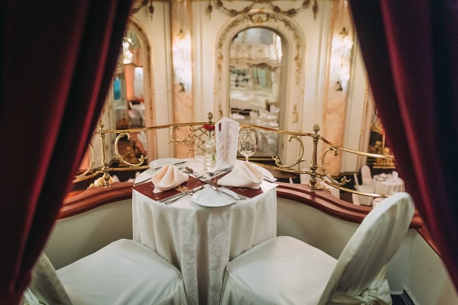 Prague: Mozart Ballroom Concert Ticket with 3-Course Dinner - Second act: opera favorites and the main meal