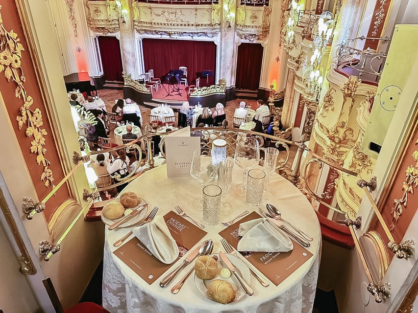 Prague: Mozart Ballroom Concert Ticket with 3-Course Dinner - Is the music worth the ticket price?