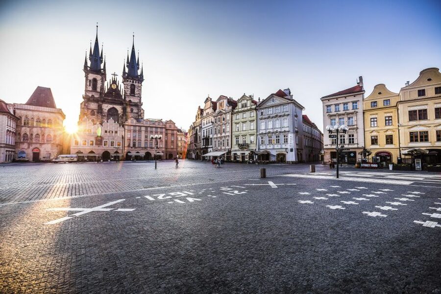 Prague: Old Town and Jewish Quarter 2-Hour Walking Tour - Rudolfinum and the view from Mánes Bridge