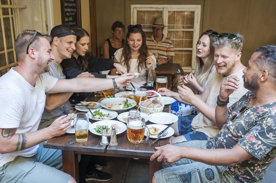 Prague: One Prague Tour with Local Food & Beer - Picking between Castle Side and Old Town Road