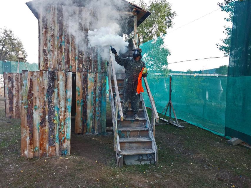 Prague: Paintballing Games - Unlimited paintballs and the different package choices