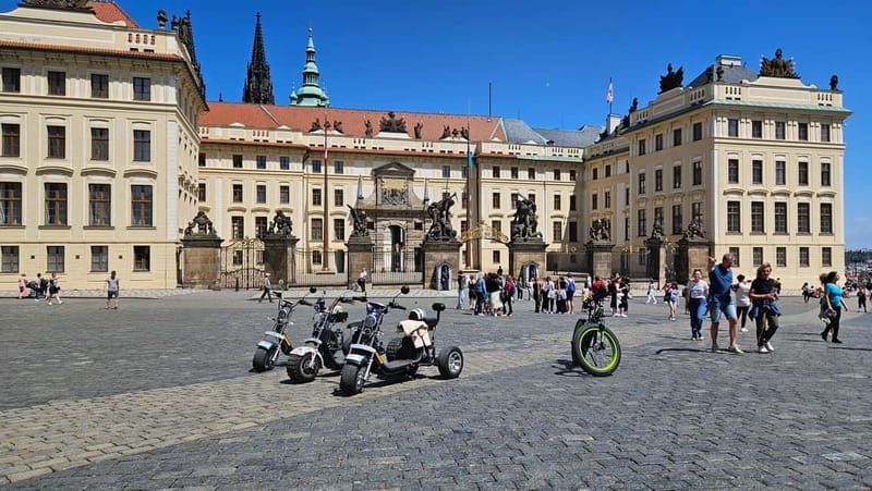 Prague: Panoramic Viewpoints Guided Electric Tricycle Tour - Letná Hill and the Metronome panorama
