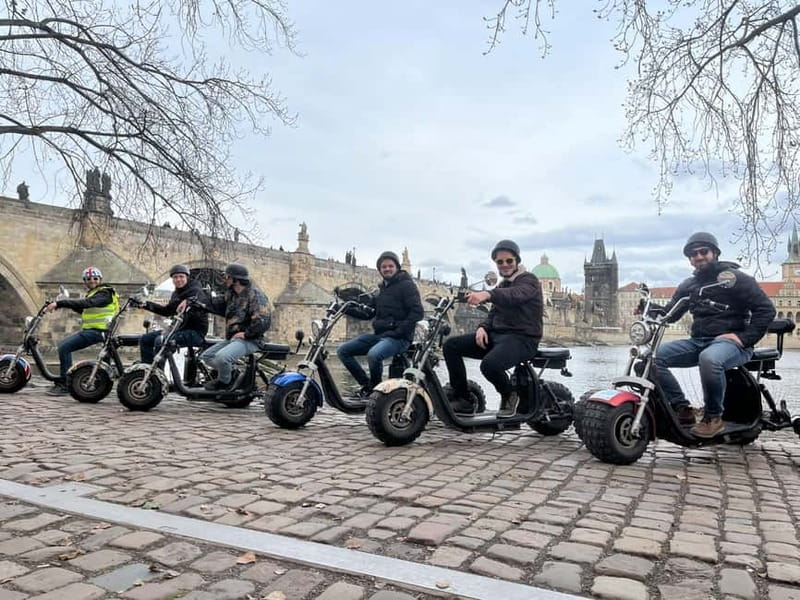 Prague: Panoramic Viewpoints Guided Electric Tricycle Tour - The longer route reaches Prague Castle