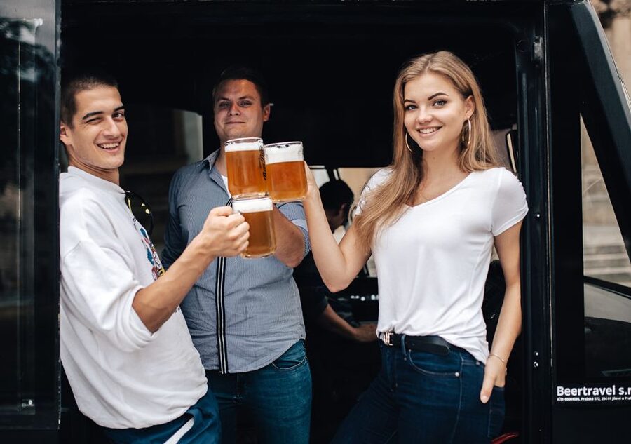 Prague: Party Beer Bus - Staropramen Brewery and Prague’s Beer Identity