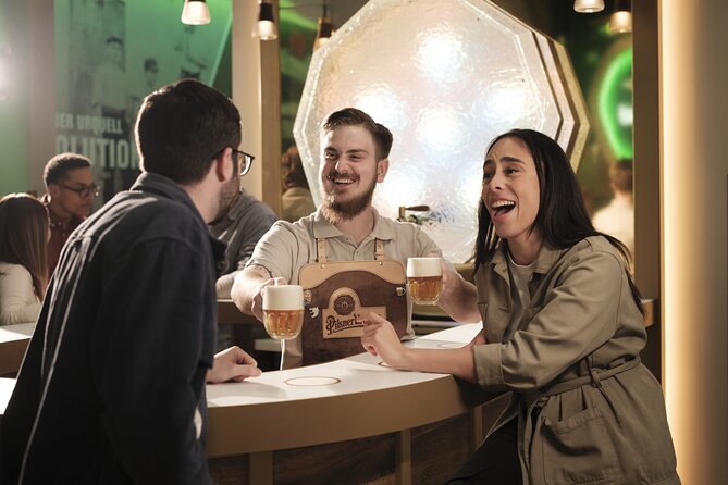 Prague Pilsner Urquell Experience with 3 Free Beer Tastings - Personalized mugs and named bottles