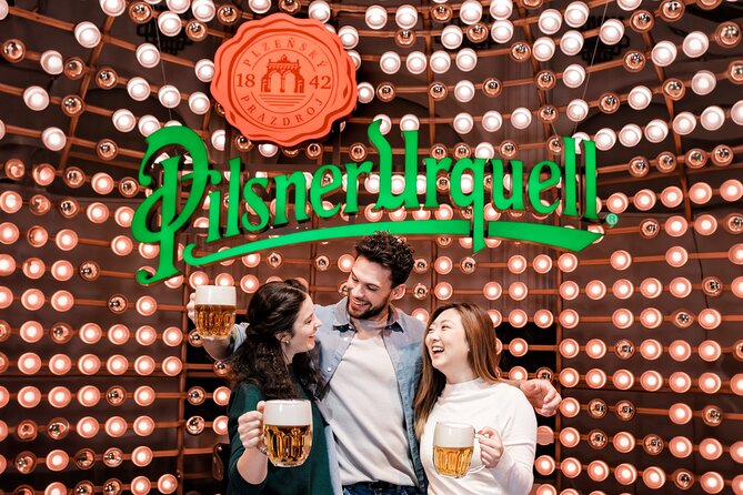 Prague Pilsner Urquell Experience with 3 Free Beer Tastings - From ingredients to cellars, using all five senses