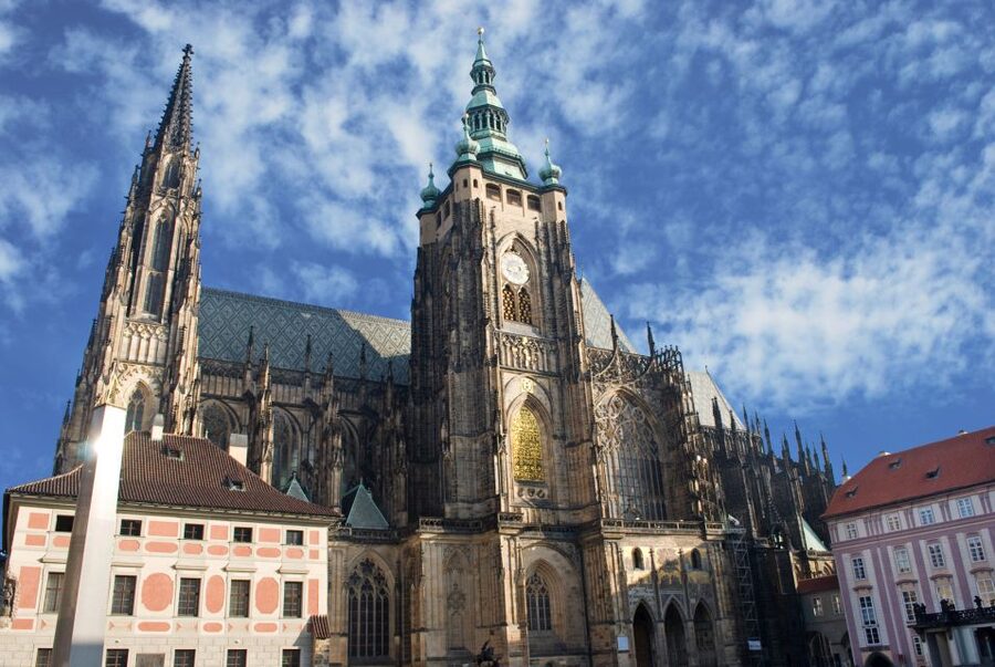 Prague: Prague Castle and Little Quarter Guided Walking Tour - Starting above Prague at Prague Castle