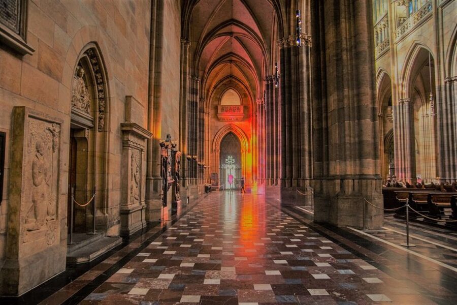 Prague: Prague Castle Complex Smartphone Audio Guide - St. George’s Basilica and the Premyslid story