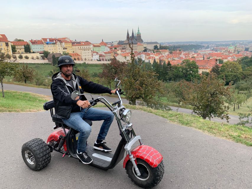 Prague: Private 3-Hour Trike Adventure - Starting beside the Japanese Embassy