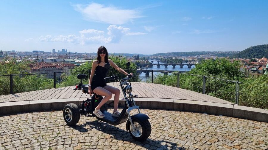 Prague: Private 3-Hour Trike Adventure - Kafka, the Rudolfinum, and the river crossing