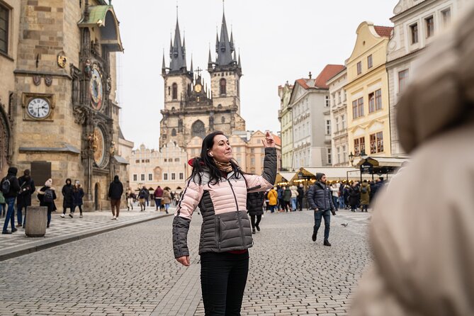 Prague: Private Old Town Walking Tour with Hotel Pickup - Lennon Wall, Lesser Town, and a route detail to check