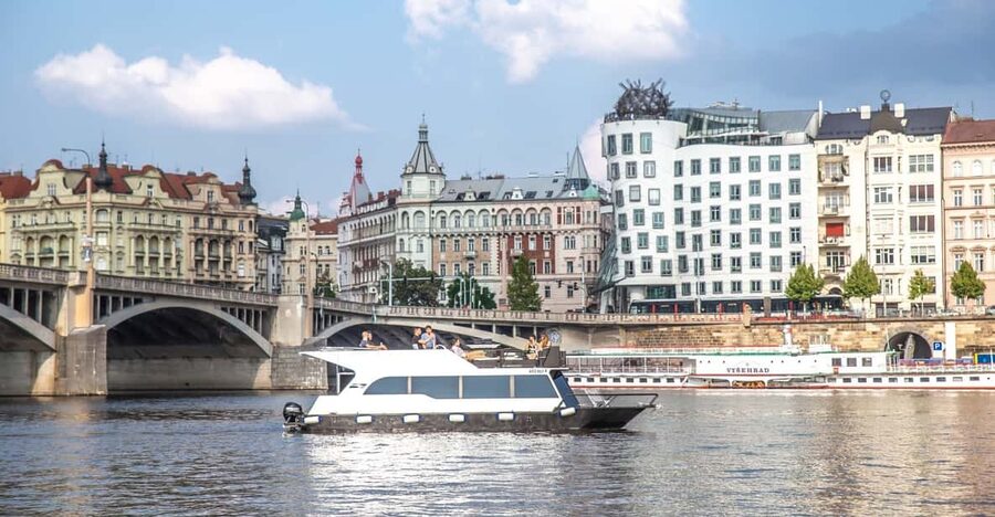 Prague: Private River Cruise with Unlimited Beer or Prosecco - Starting beside the Vltava at Výtoň