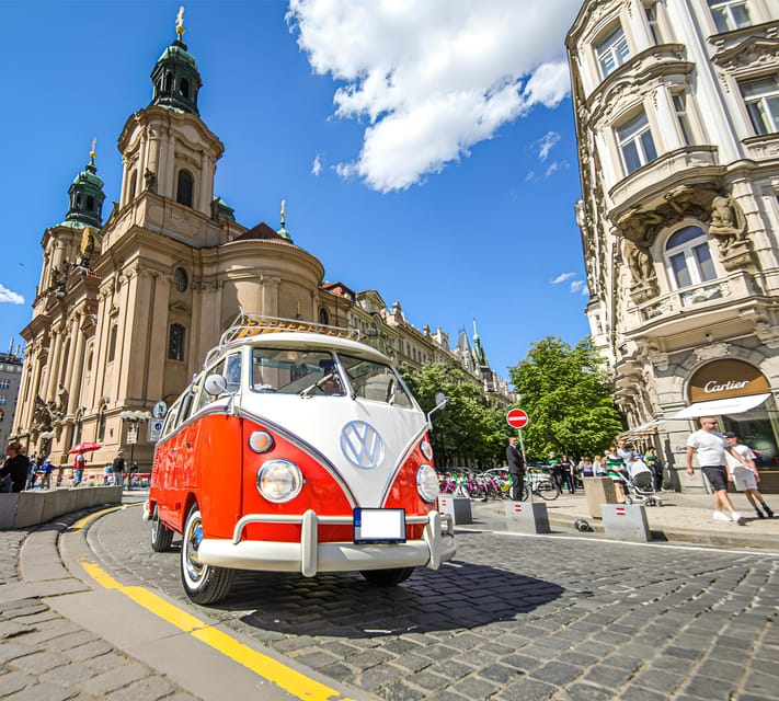 Prague: Private Sightseeing Tour in original VW Samba bus - How to make the most of the ride