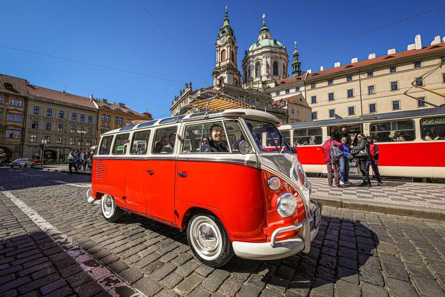 Prague: Private Sightseeing Tour in original VW Samba bus - Why a Samba bus works well in Prague