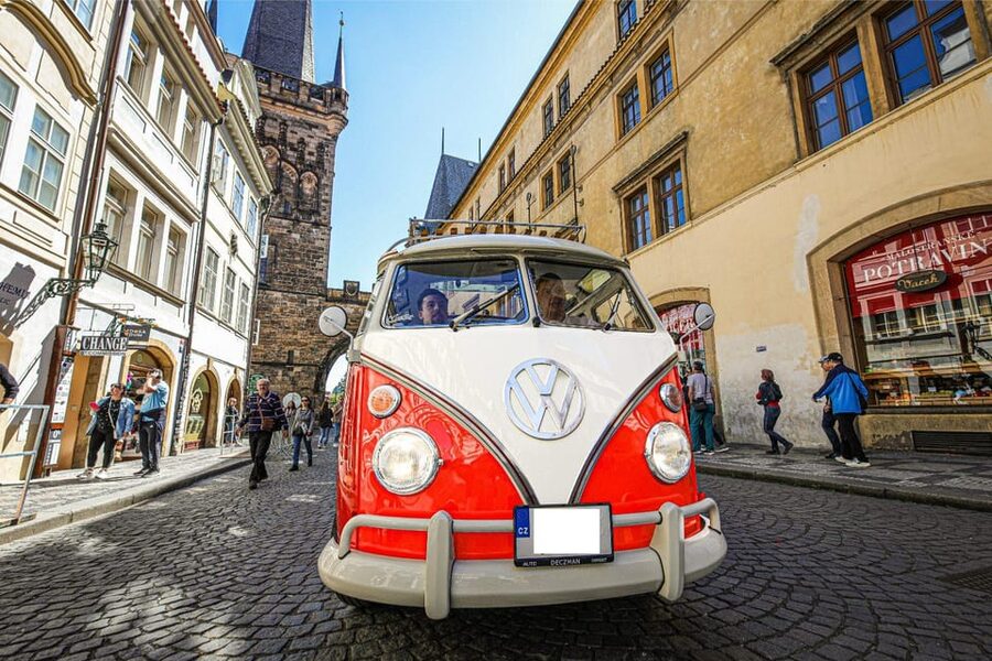 Prague: Private Sightseeing Tour in original VW Samba bus - Price, timing, and who gets the best value