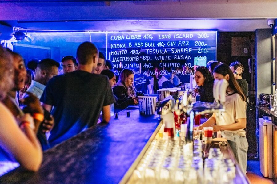Prague: Pub Crawl with Unlimited Drinks & 5-floor Club Entry - Karlovy Lazne and the five-story finish