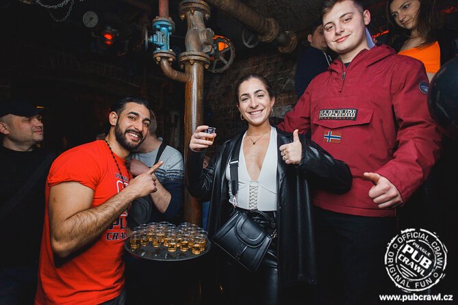 Prague Pub Crawl with Unlimited Drinks & 5 story club Entry - The best nights and the quiet nights