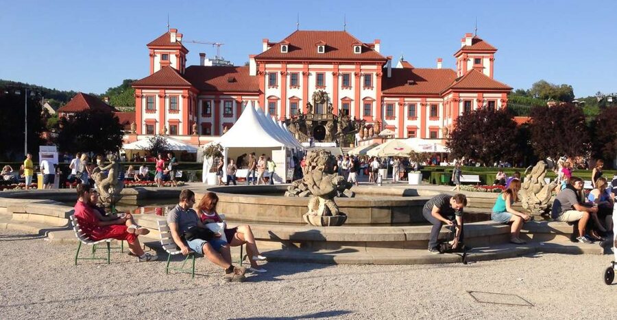 Prague: River & Park Bike Tour to Troja Chateau - Riding through Stromovka Park