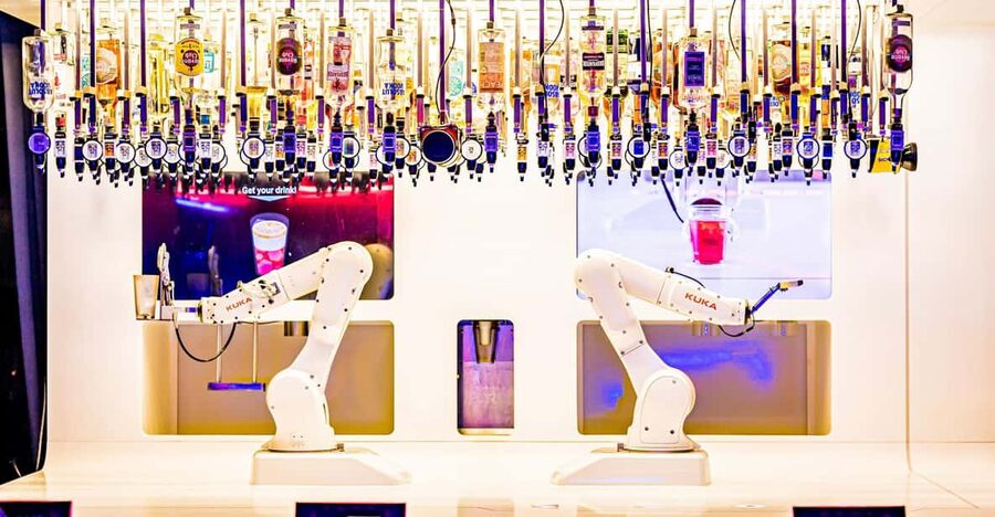 Prague: Robotic Bar Entry with a Drink Included - Finding the bar beside Charles Bridge