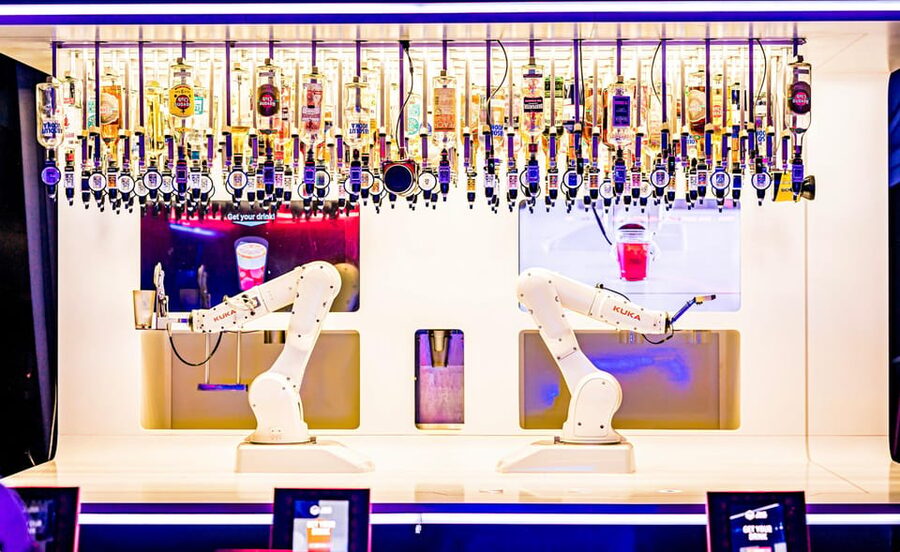 Prague: Robotic Bar Entry with a Drink Included - What happens when you arrive