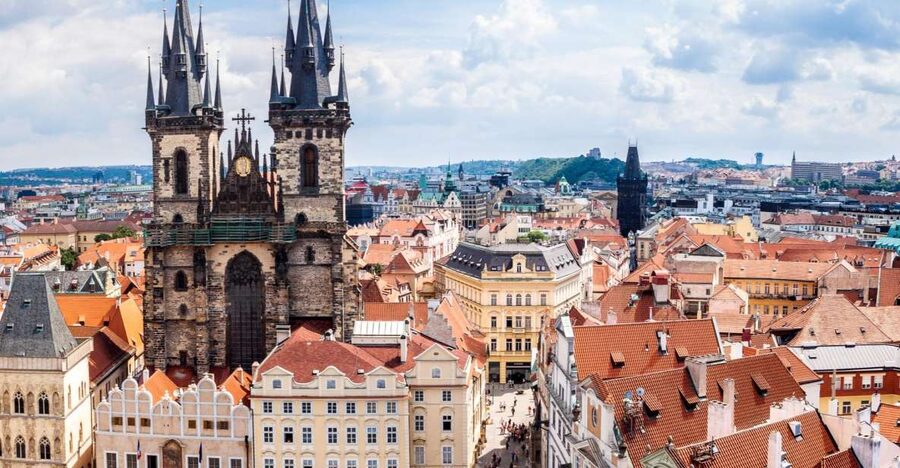 Prague Royal Castle, St Vitus, Golden Lane Tour with Tickets - Starting beside St. Nicholas Church in Lesser Town
