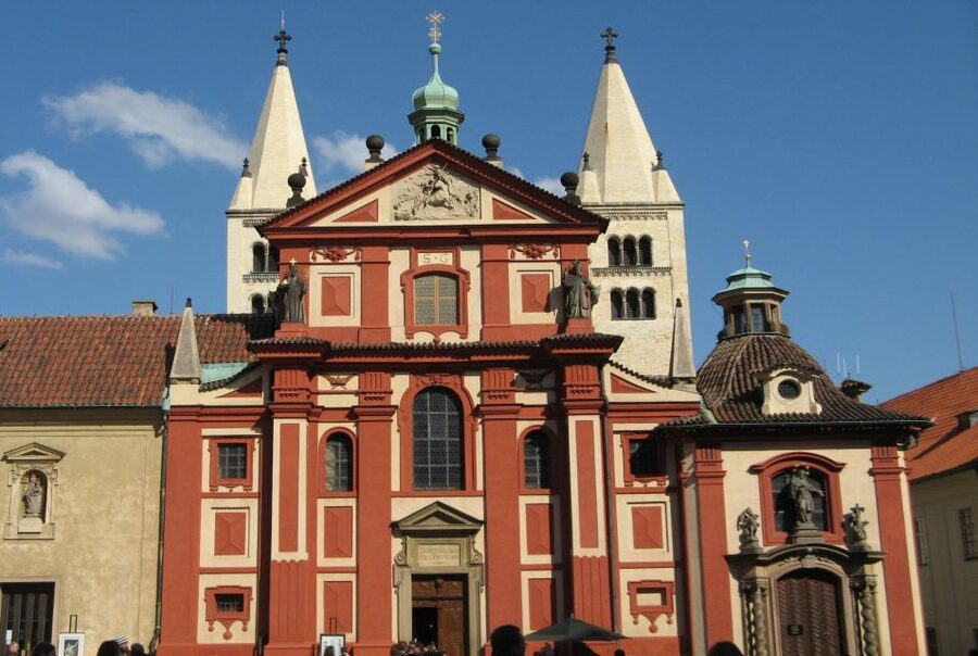 Prague Royal Castle, St Vitus, Golden Lane Tour with Tickets - St. George’s Basilica and its Bohemian art