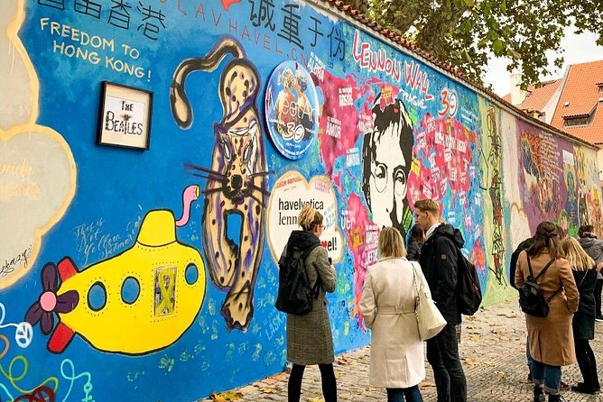 Prague’s TOP Sights - Old Town, Jewish Quarter, Charles Bridge (Tip-based tour) - Lennon Wall and the end in Lesser Town