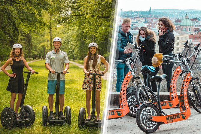 Prague Segway & E-Scooter Grand City Tour - Prague Castle and Strahov Monastery from the outside