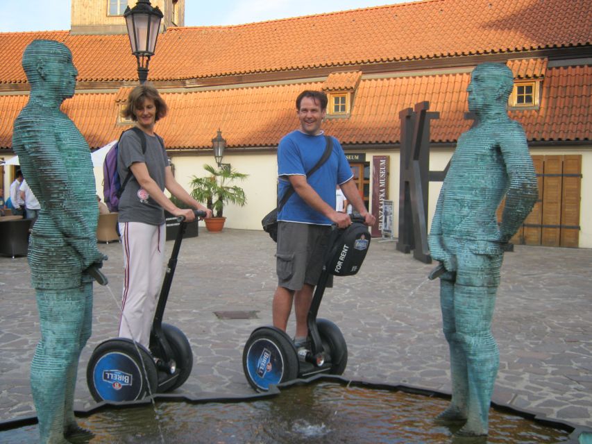 Prague: Segway Sightseeing Live-Guided Tour - The minibus ride changes the shape of the tour