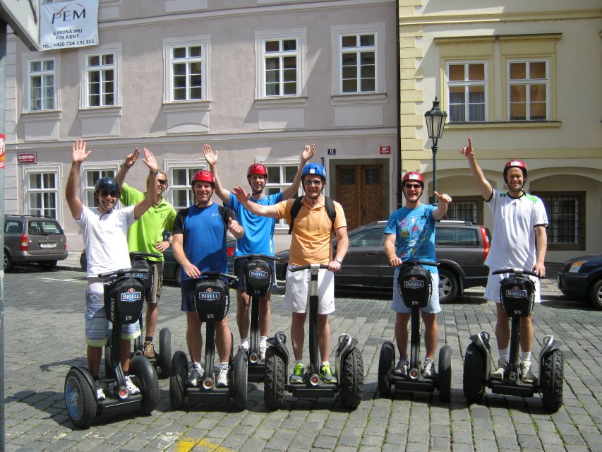 Prague: Segway Sightseeing Live-Guided Tour - Prague Castle views from the Segway