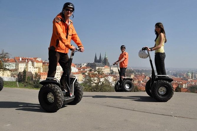 Prague Segway Tour with A Local Guide & Hotel Pick Up - Sacré Coeur, St. Wenceslas Church, and city views