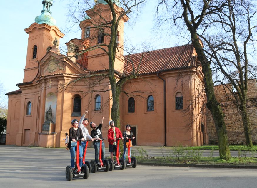 Prague Segway Tour with Oldest Monasteries and Free Taxi - Getting to the Start at the Hotel Grandior