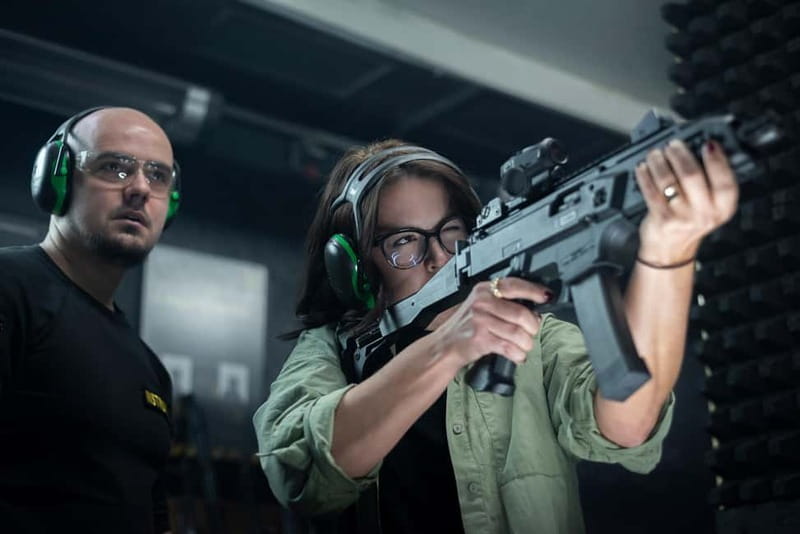 Prague: Shooting Range Experience with up to 10 Guns - A Useful Choice for Nervous First-Time Shooters