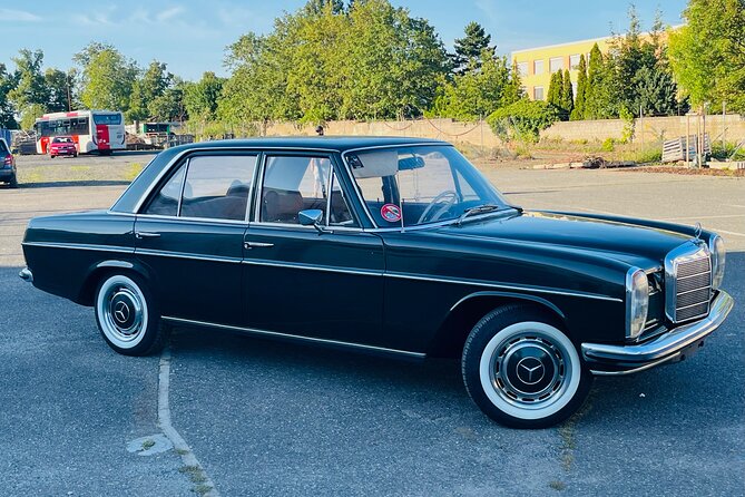 Prague Sightseeing Express Tour in Classic Car - Letná Park and the five-bridge view