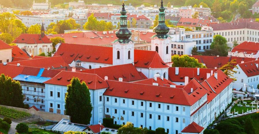 Prague: Skip-the-line Strahov Monastery and Library Tour - Entering the Strahov Monastery complex