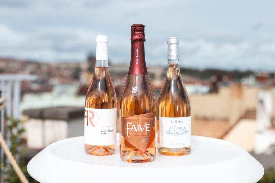 Prague: Sky Bar Aperitivo Menu with Drink & Panoramic Views - Choosing between four menus