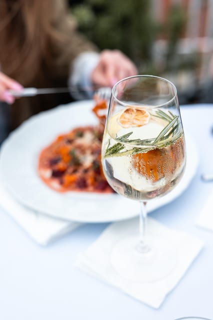 Prague: Sky Bar Aperitivo Menu with Drink & Panoramic Views - A heated igloo from October through April