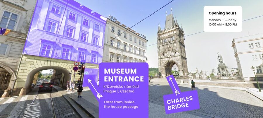 Prague: Story of Prague Immersive Museum Experience - Finding Story of Prague beside Charles Bridge