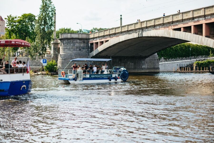 Prague: Swimming Beer Bike on A Cycle Boat - Why This Boat Ride Feels Different