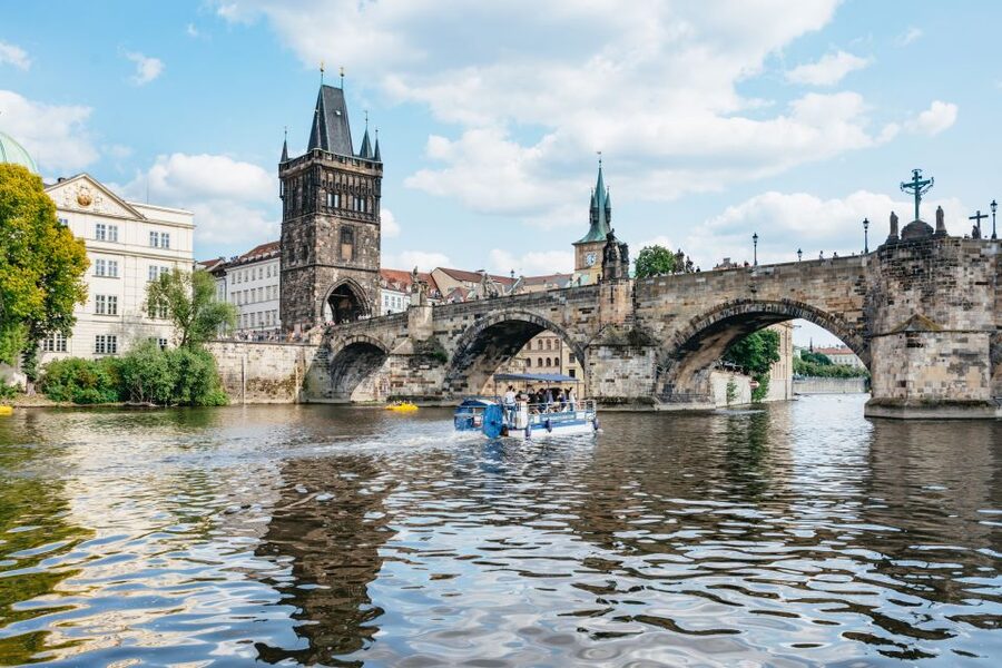 Prague: Swimming Beer Bike on A Cycle Boat - Starting at U Bukanyra on the Central Vltava