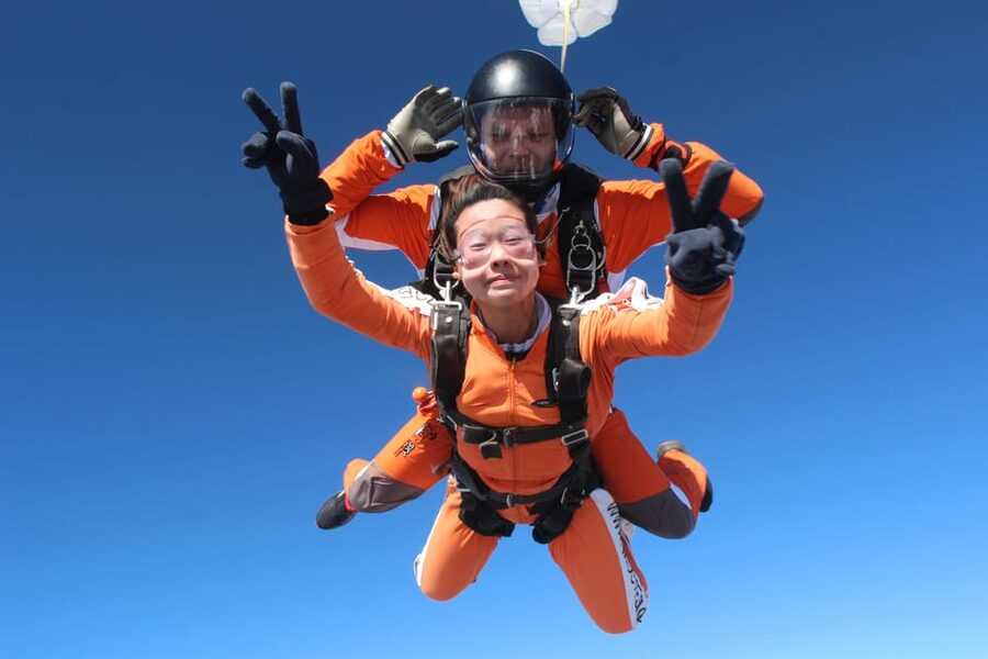 Prague: Tandem Skydiving 14,000ft over Prague with Transfers - Seven quiet minutes under the parachute