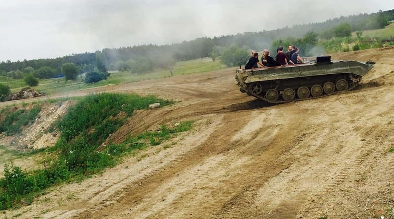 Prague: Tank Ride Experience - From Prague to Milovice in about 50 minutes
